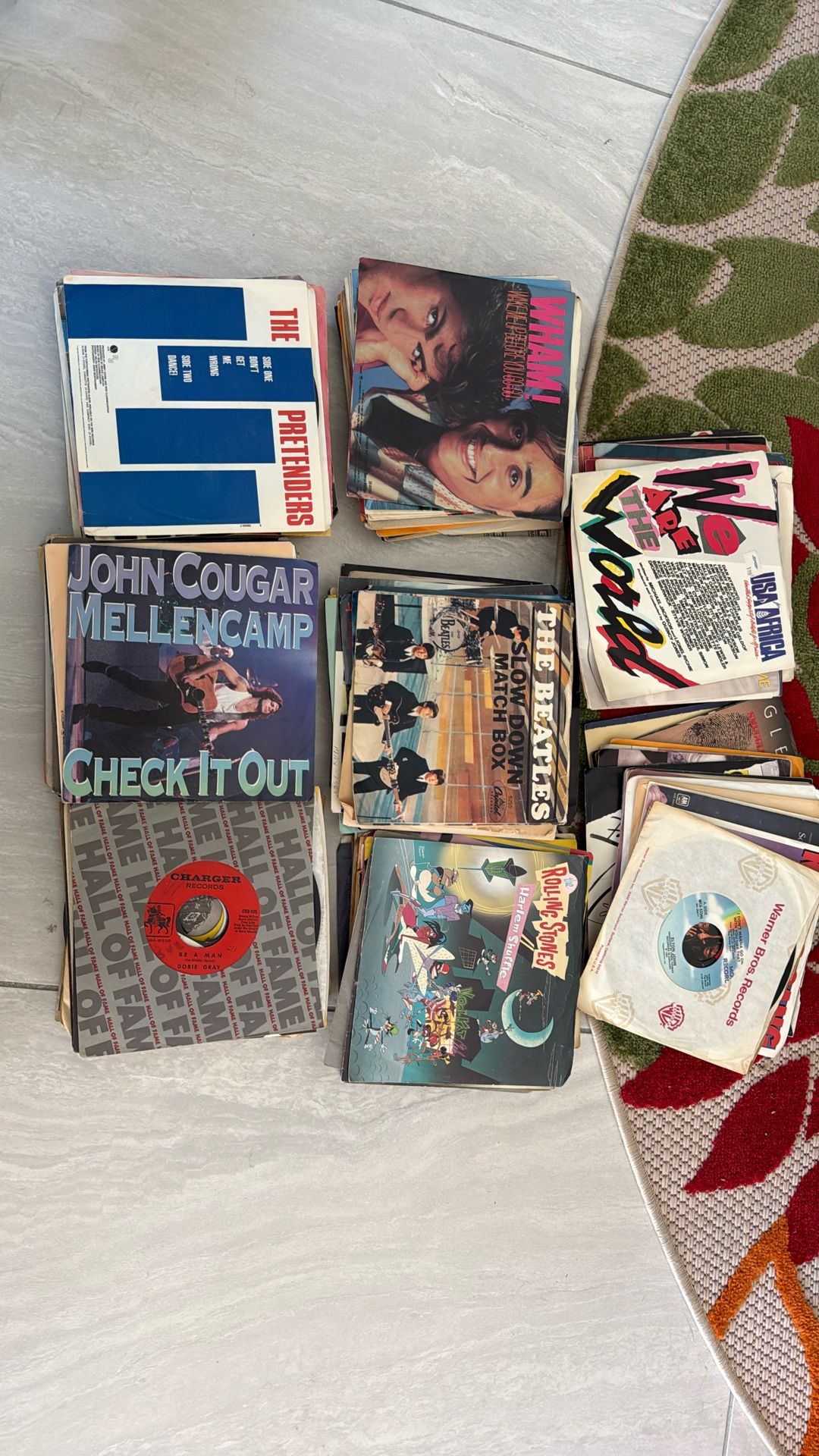 150+ 45 rpm Records