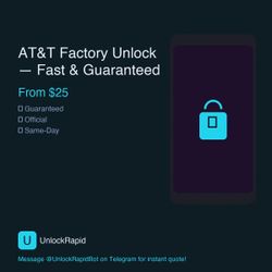 AT&T Factory Unlock — Fast & Guaranteed