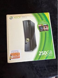 NEW / Factory Sealed Xbox 360 Slim 250GB Console (Original Box Bundle)