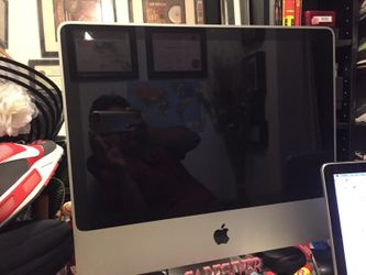 iMac computer desktop