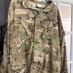 Large Combat Air Crew OCP top