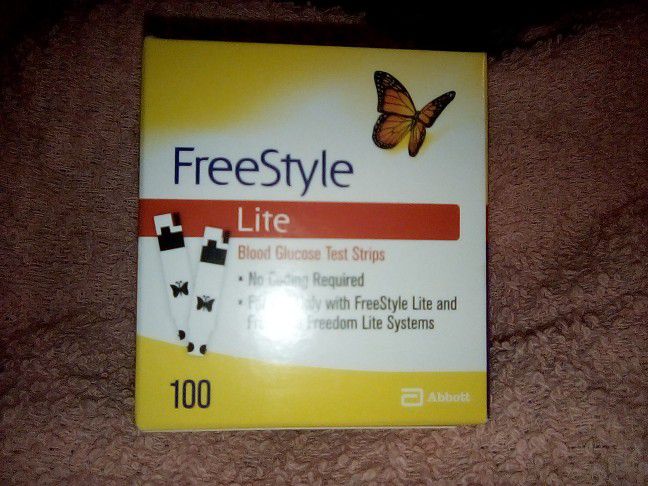 FREESTYLE LITE TEST STRIPS 100 COUNT $25