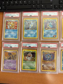 Pokemon PSA Vintage Slabs