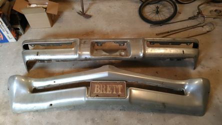 Pontiac GM factory bumpers cores