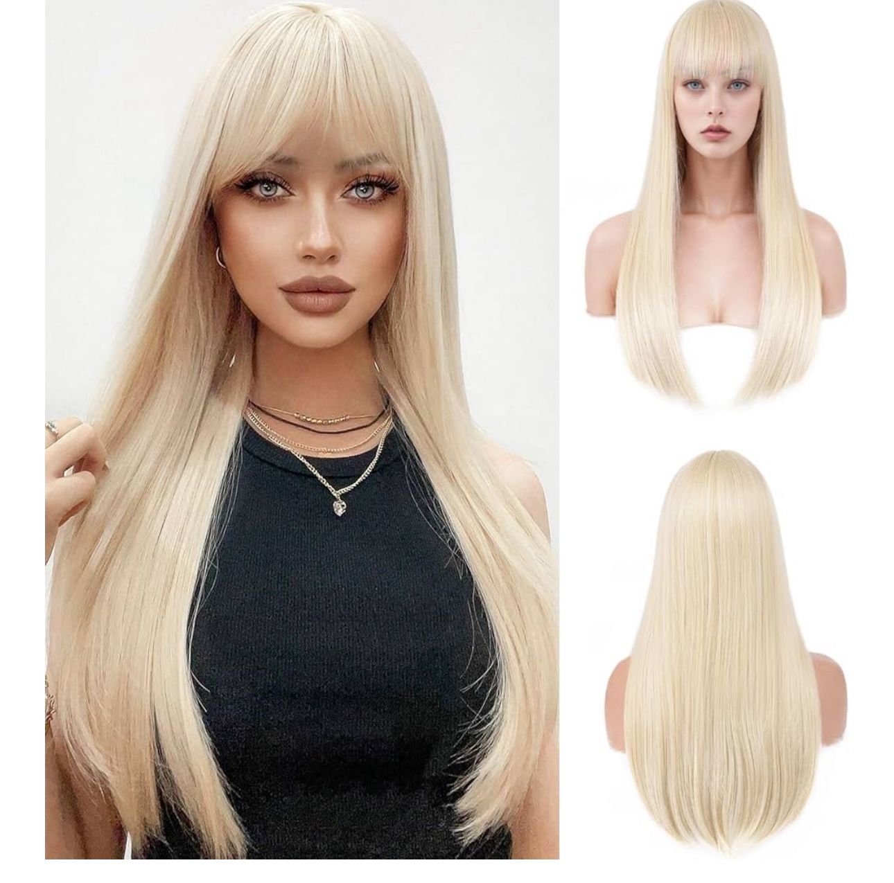 20 Inch Blonde Wig