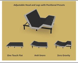 OBO make an offer ELECTRIC BED FRAME queen size