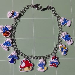 Smurf Charm Bracelet 