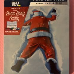 The Santa Clause: 3-Movie Collection Blu-ray + Digital Steelbook