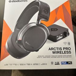 Steel Series Artic Pro Wireless Bluetooth 7.1 Surround Sound