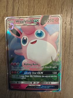 Pokemon Wigglytuff GX (Cute) card