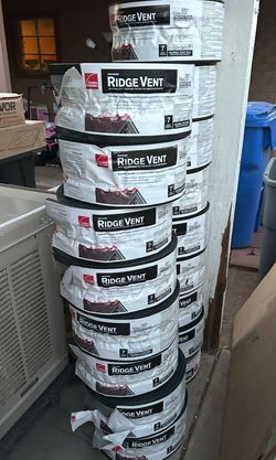 Roofing Ridge Vent Rolls 7”x20’