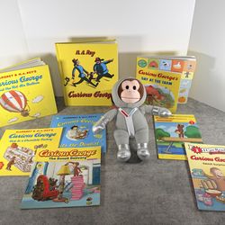 Curious George Plush and Books
