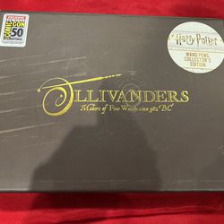 2019 SDCC Paladone Harry Potter Ollivanders Wand Pens Collector's Ed Sealed