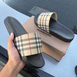 burberry slides