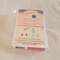 New American Girl Doll Grace's Earrings