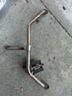 Handle bars neck and pedals