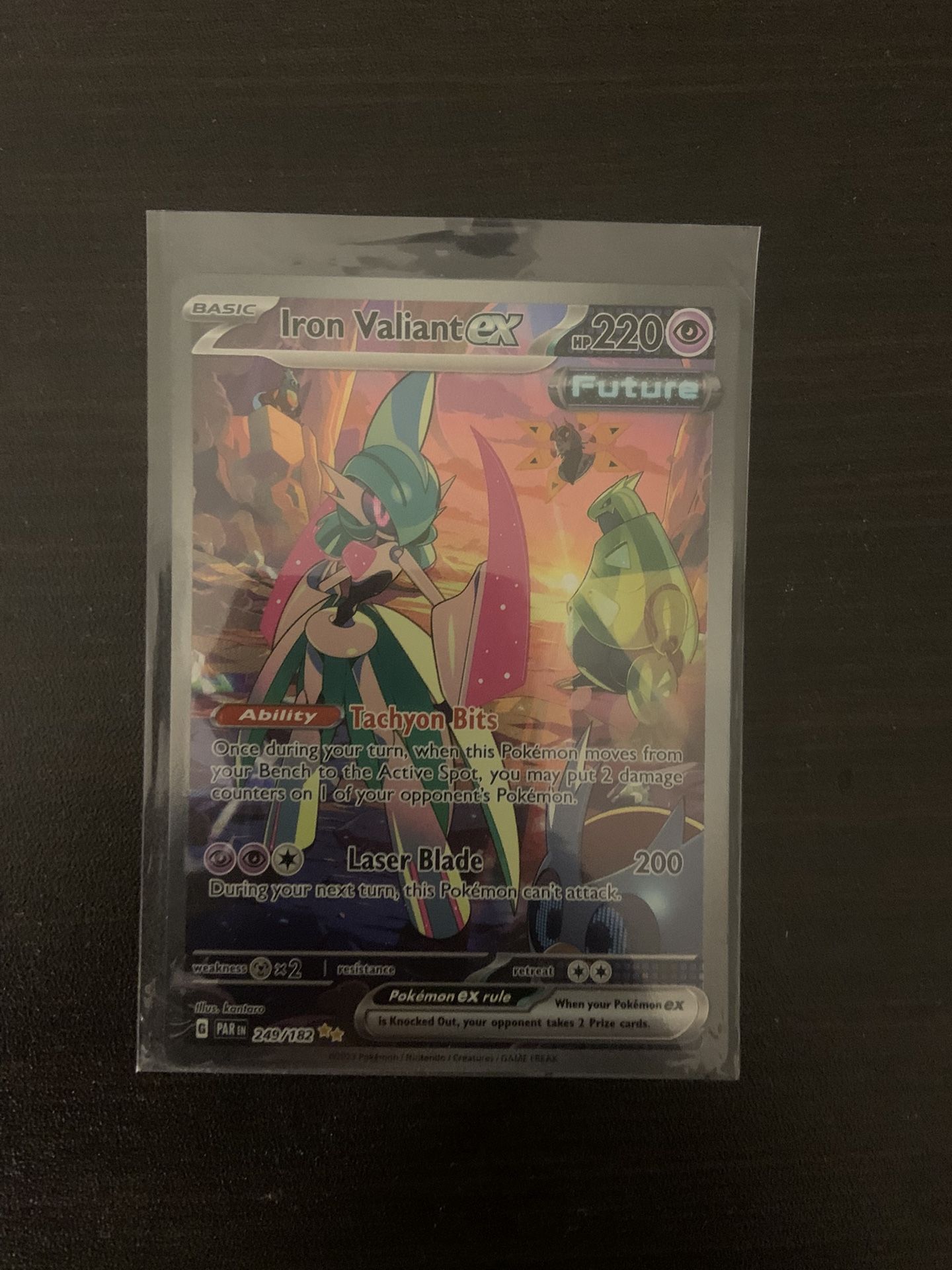 Iron Valiant ex - 249/182 - SV04: Paradox Rift (PAR)