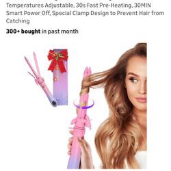 Automatic Rotating 2-1curler