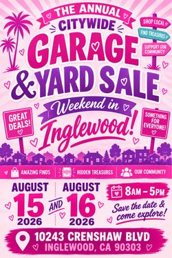 Yard Sale this weekend