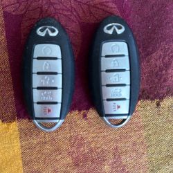 Infiniti Remote Start Keys Make An Offer 