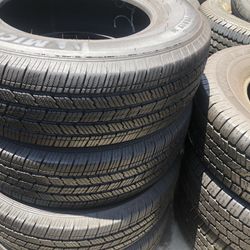 Set Of Four Wheels Brand Michelin Size P245/75R17