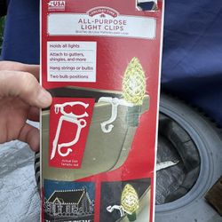 All purpose, light clips 