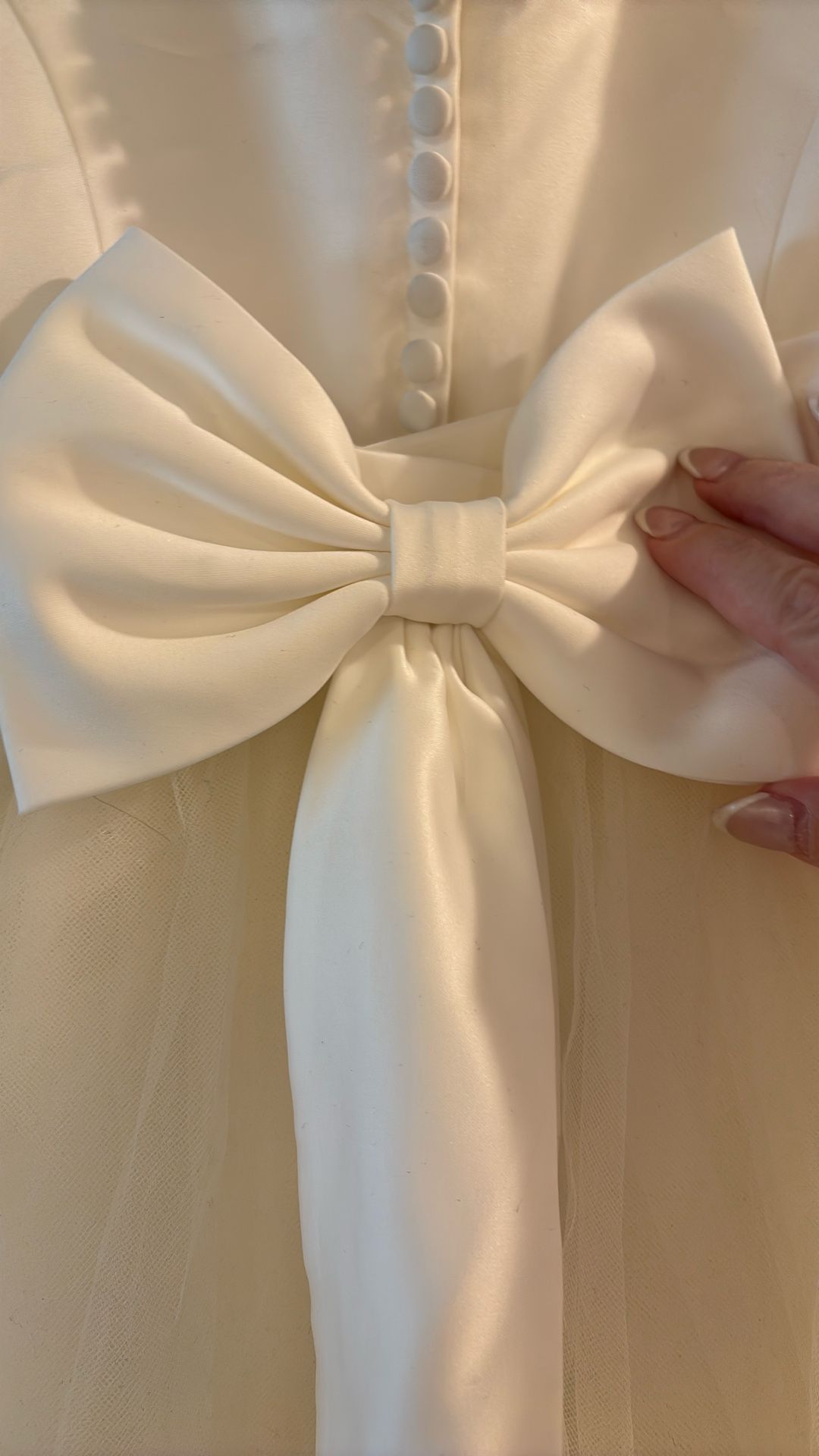 David’s Bridal Ivory Size 7 Flower Girl Dress With Flower Crown & Size 13 J Crew Shoes
