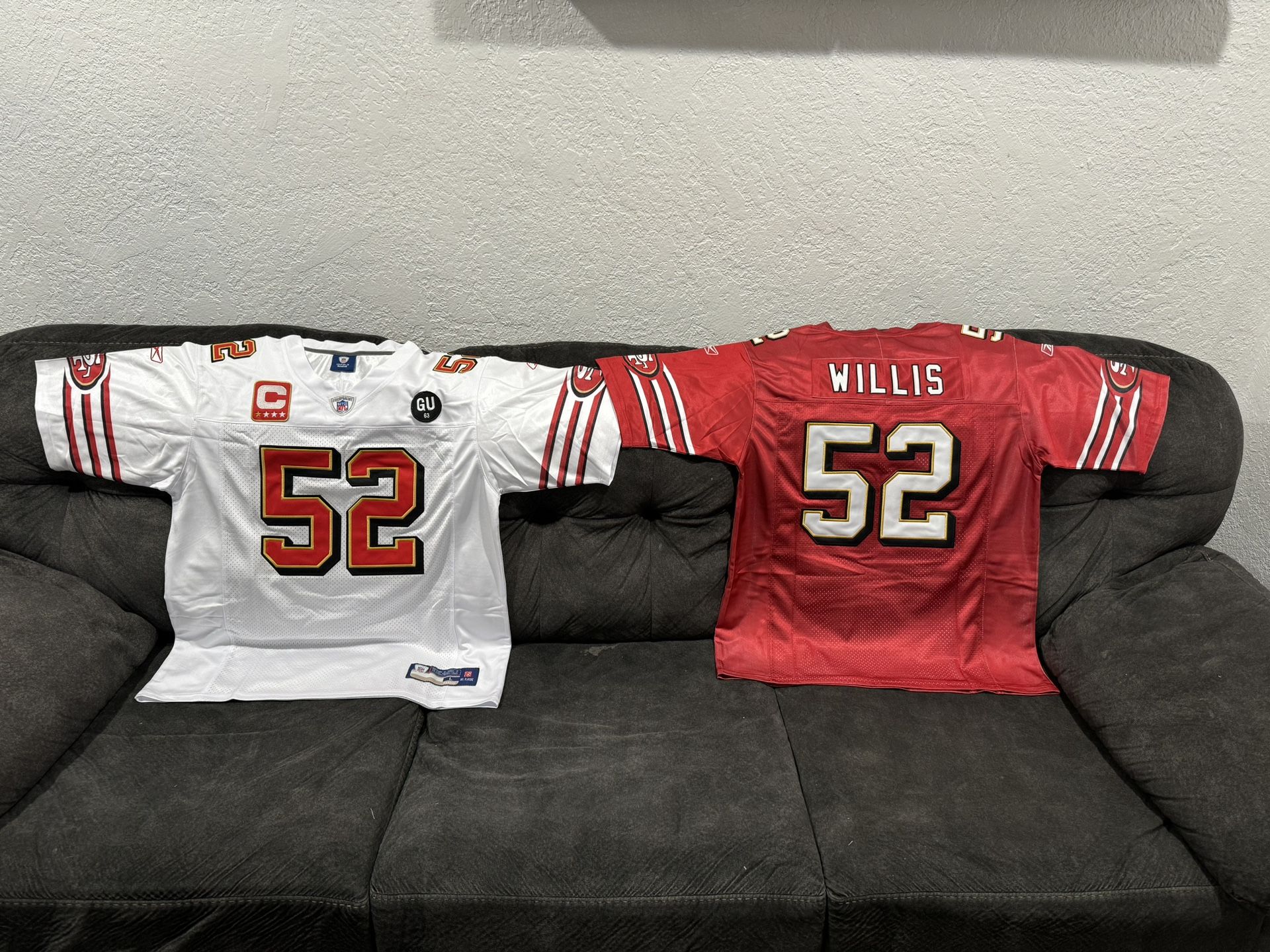 SF 49ers Patrick Willis Rookie Jersey Men S 4XL