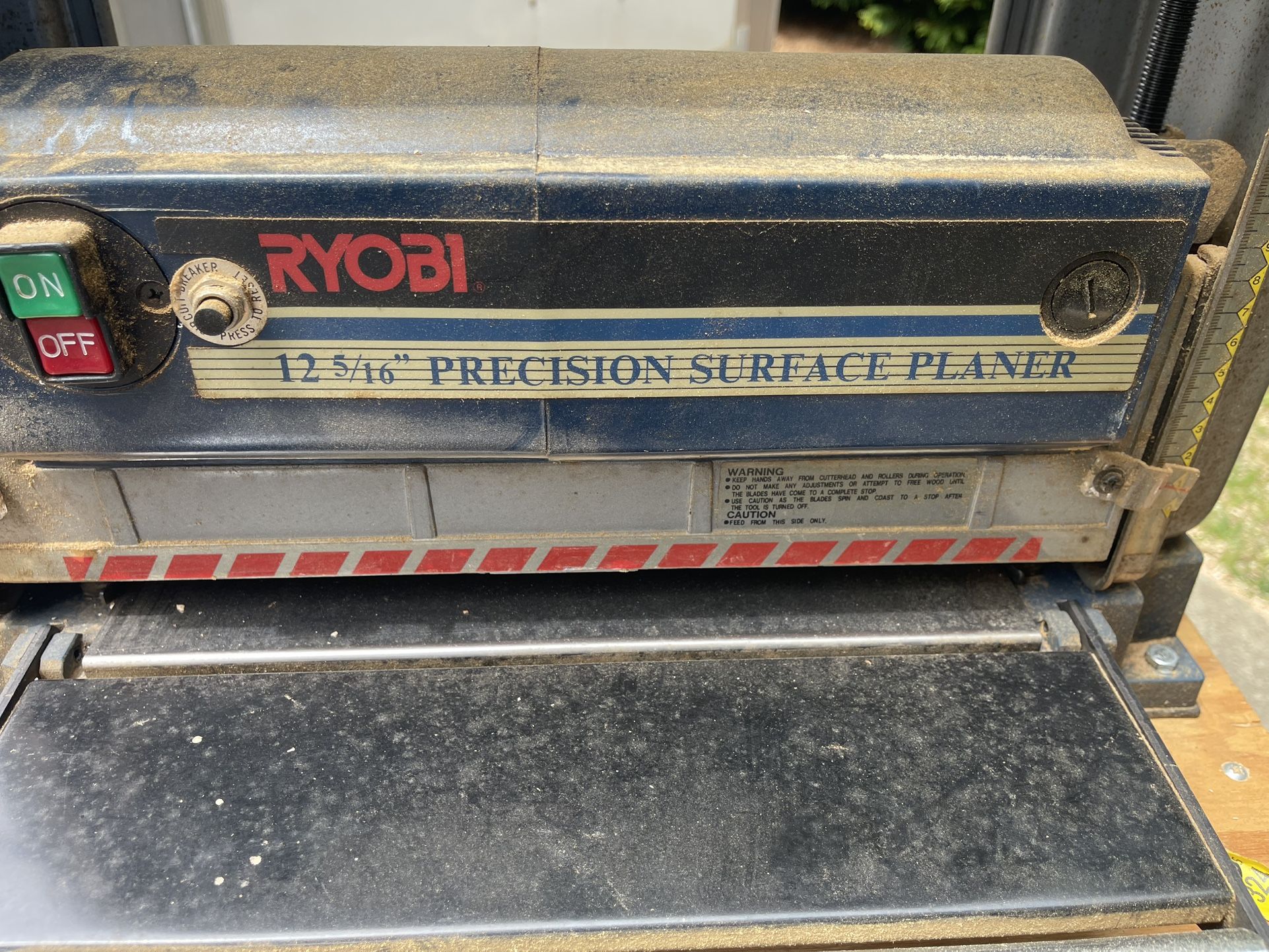Ryobi 12” Surface Planer - Corded