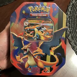 Mega charizard y tin