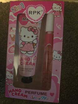 Hello kitty lotion