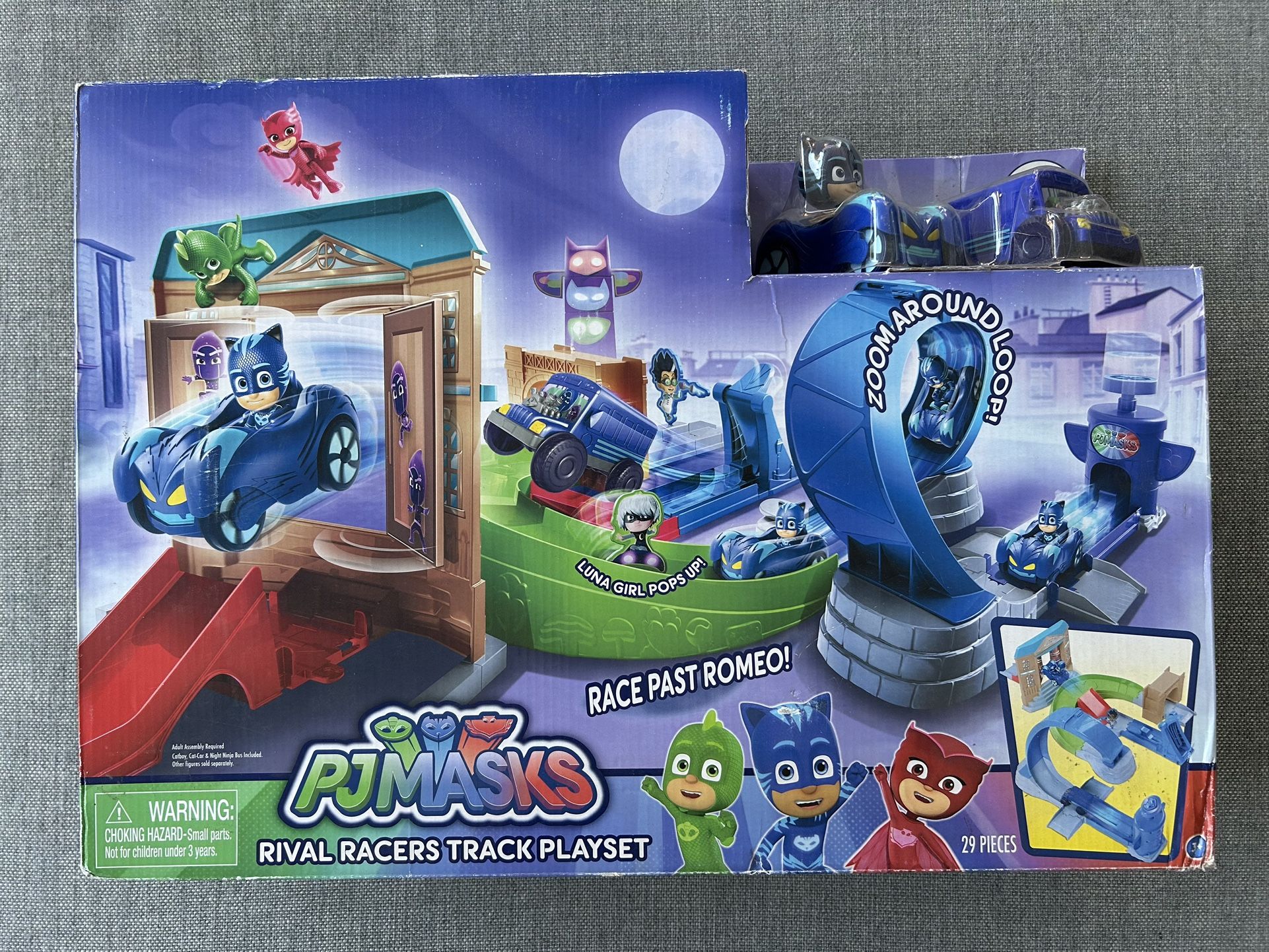 PJ Masks Rival Race Track Playset Toy