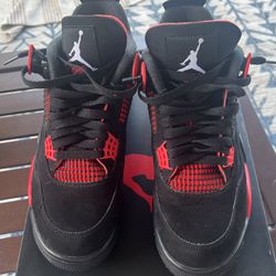 Jordan 4 Red Thunders