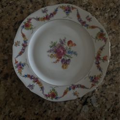 (3) Czechoslovakian Lunch Plates 