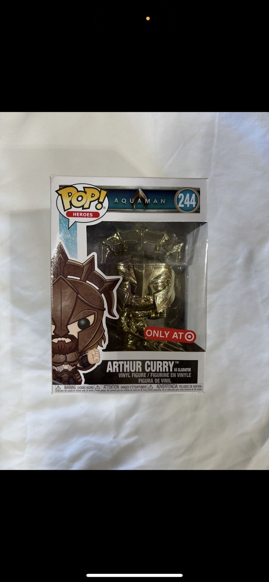 Arthur Curry Gold Funko Pop