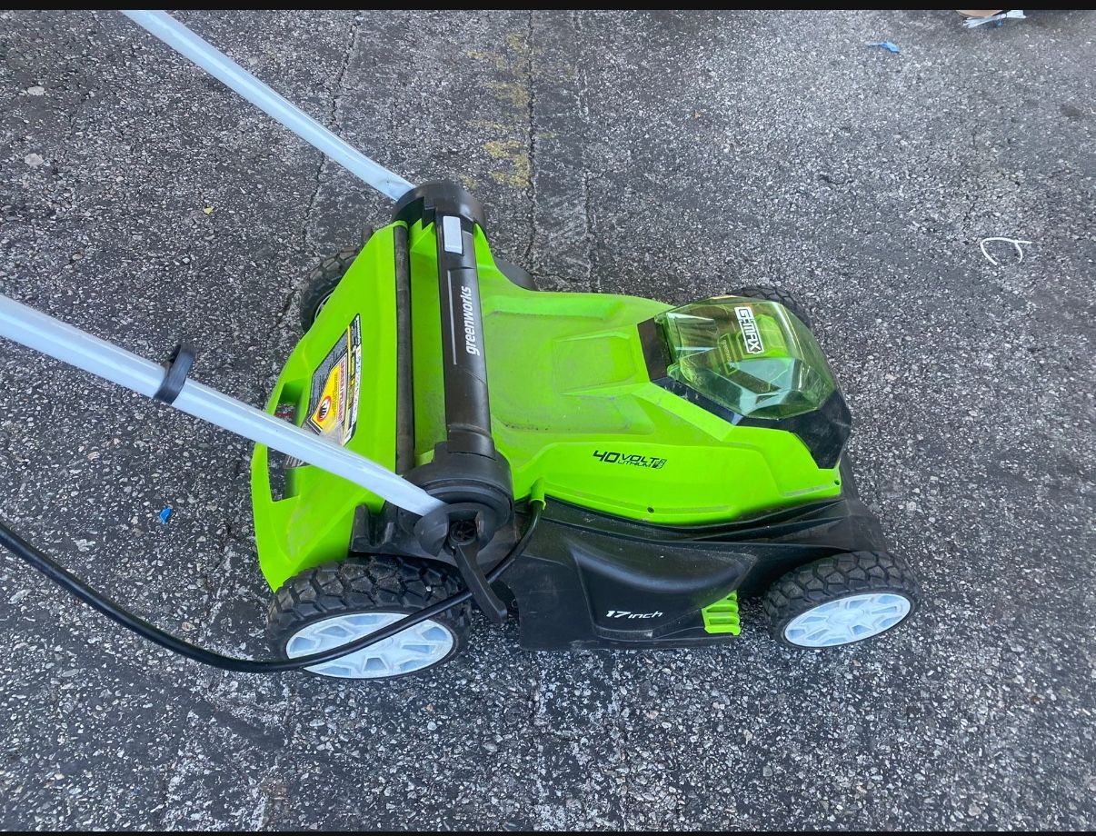 Greenworks 17” lawn mower - Won’t Last!