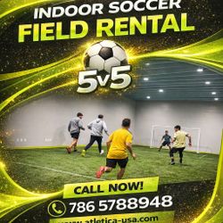 Indoor Soccer field 