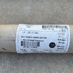 1/4” - 20 X 10’ All Thread 