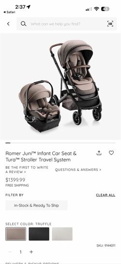 Romer Juni & Tura Travel System
