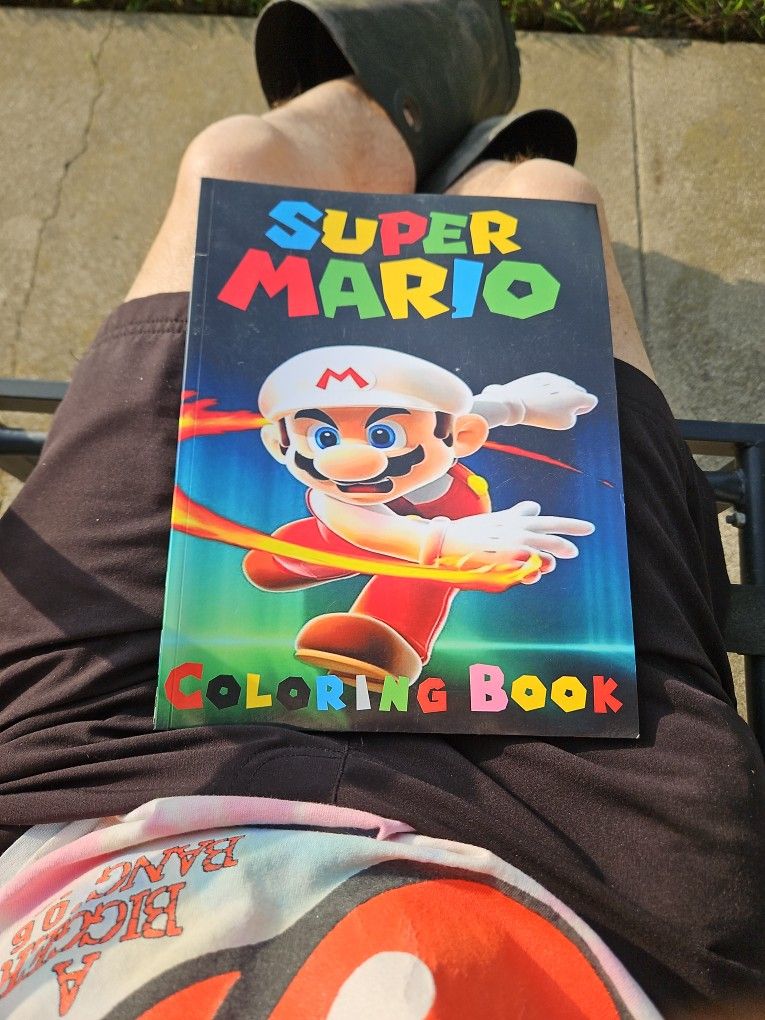 Super Mario Coloring Book