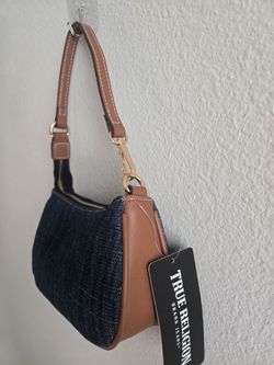 Blue handbag