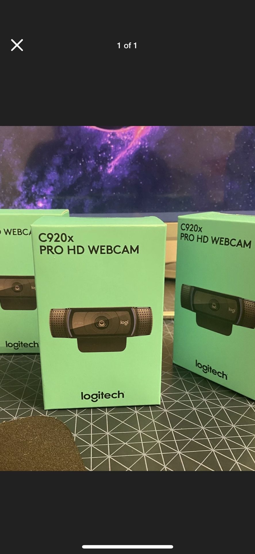 Brand new Logitech C920x Pro HD Webcam 1080p XSplit