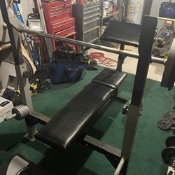 Weight Bench With Extension 