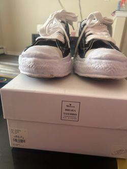 Maison Mihara Yasuhiro Black Sneakers Size 11.5
