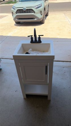 18 inch bathroom sink vanity