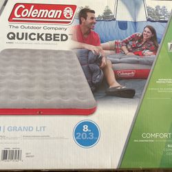 Coleman Queen Quick bed