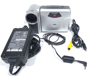 Sharp VL-AH130 Viewcam 8mm Camcorder Video Camera Hi8 & Video8