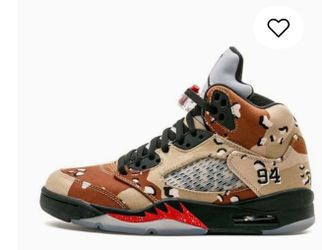 Air Jordan 5 Retro x Supreme 'Desert Camo' 