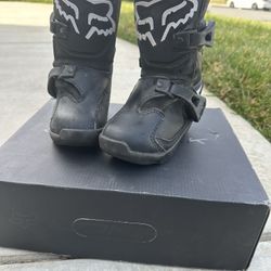 Kids Dirt Bike Riding Boots Size 10