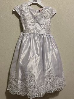 Kids Bautizo white dress size 1